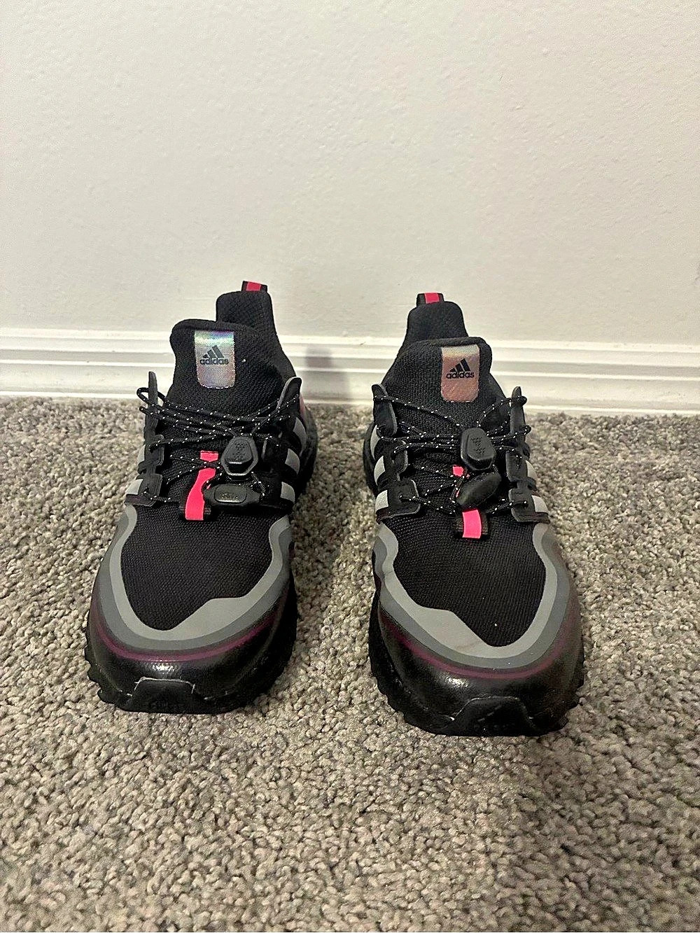 Adidas UltraBoost Cold.RDY DNA Athletic Shoes Black & Pink US 5